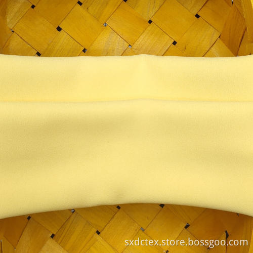100% Polyester Wool Dobby Crepe Solid Ffabric